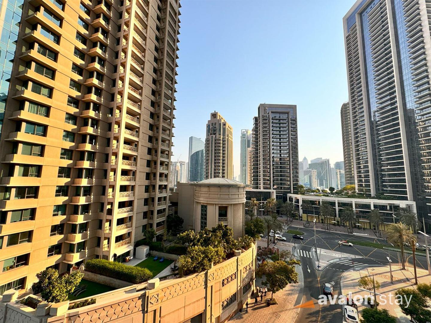 Avalonstay - Luxury 1Br Apt In Downtown Dubai-Brand New-Burj Khalifa & Fountain Views From Pool Exterior foto