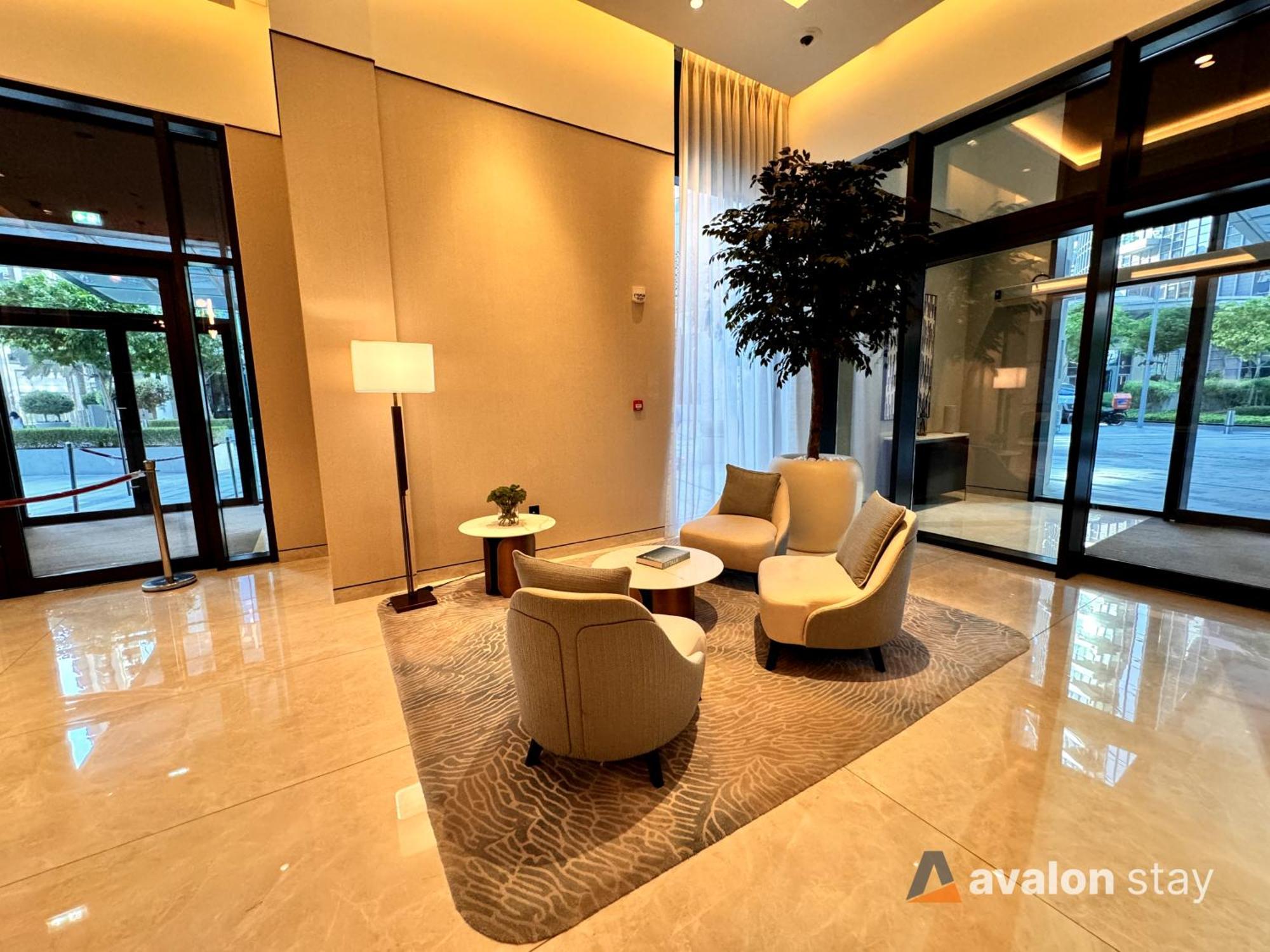 Avalonstay - Luxury 1Br Apt In Downtown Dubai-Brand New-Burj Khalifa & Fountain Views From Pool Exterior foto